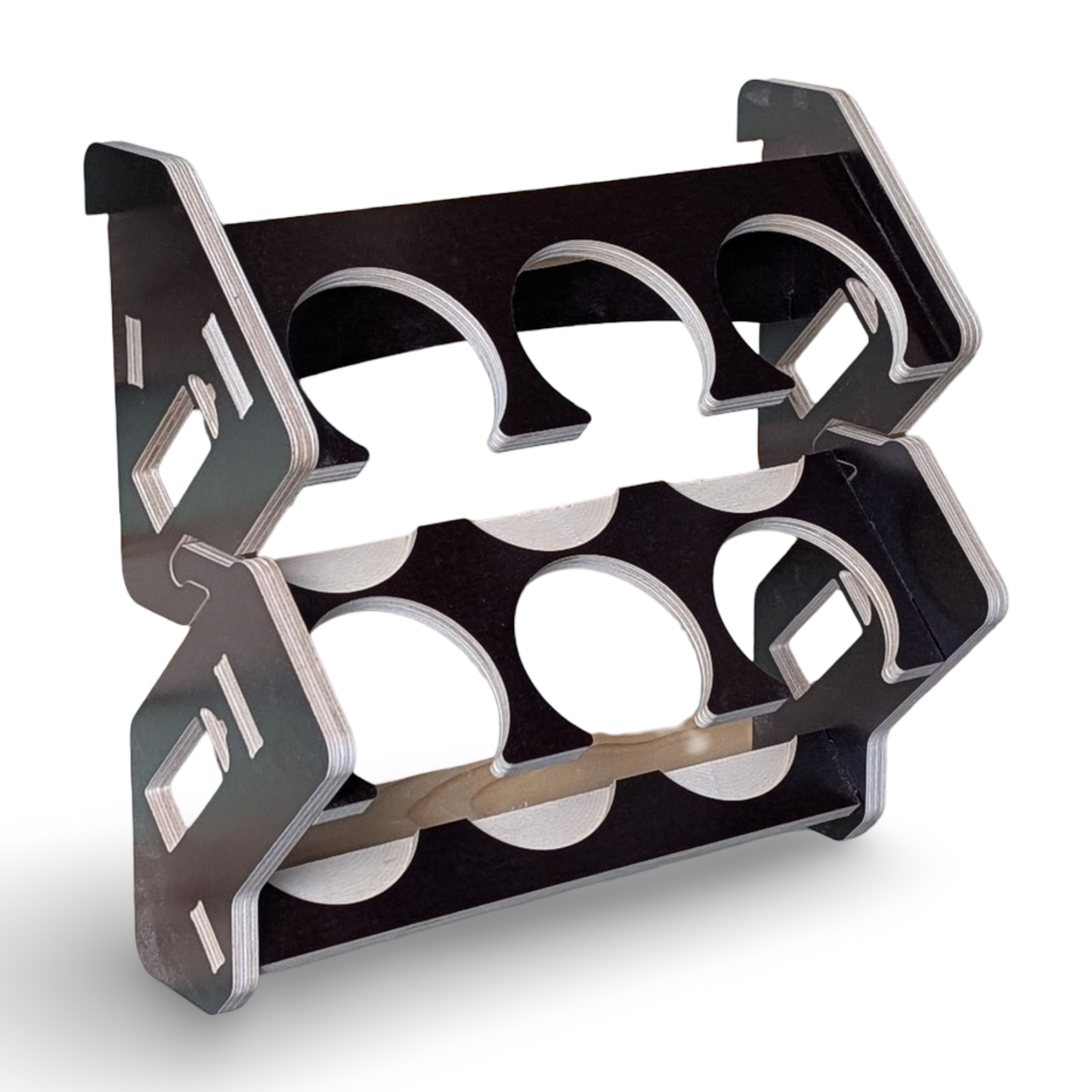 French Cleat Dosenhalter modular aus Holz für deine Werkzeuge
