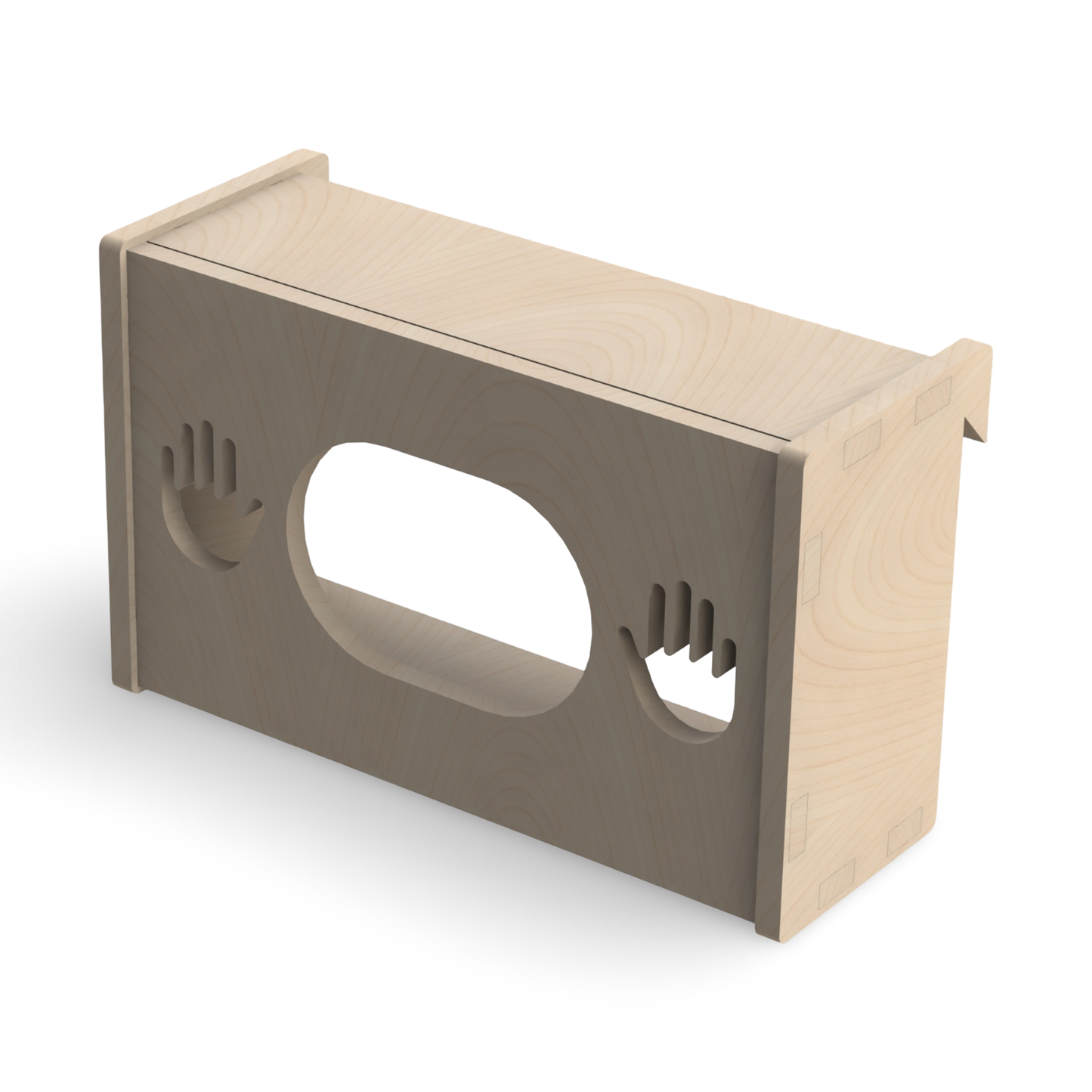French Cleat Einweghandschuhhalter aus Holz für deine Werkzeuge