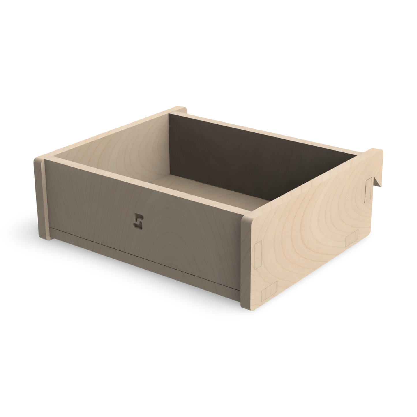 French Cleat Flache Box 60x200x150 aus Holz für deine Werkzeugwand