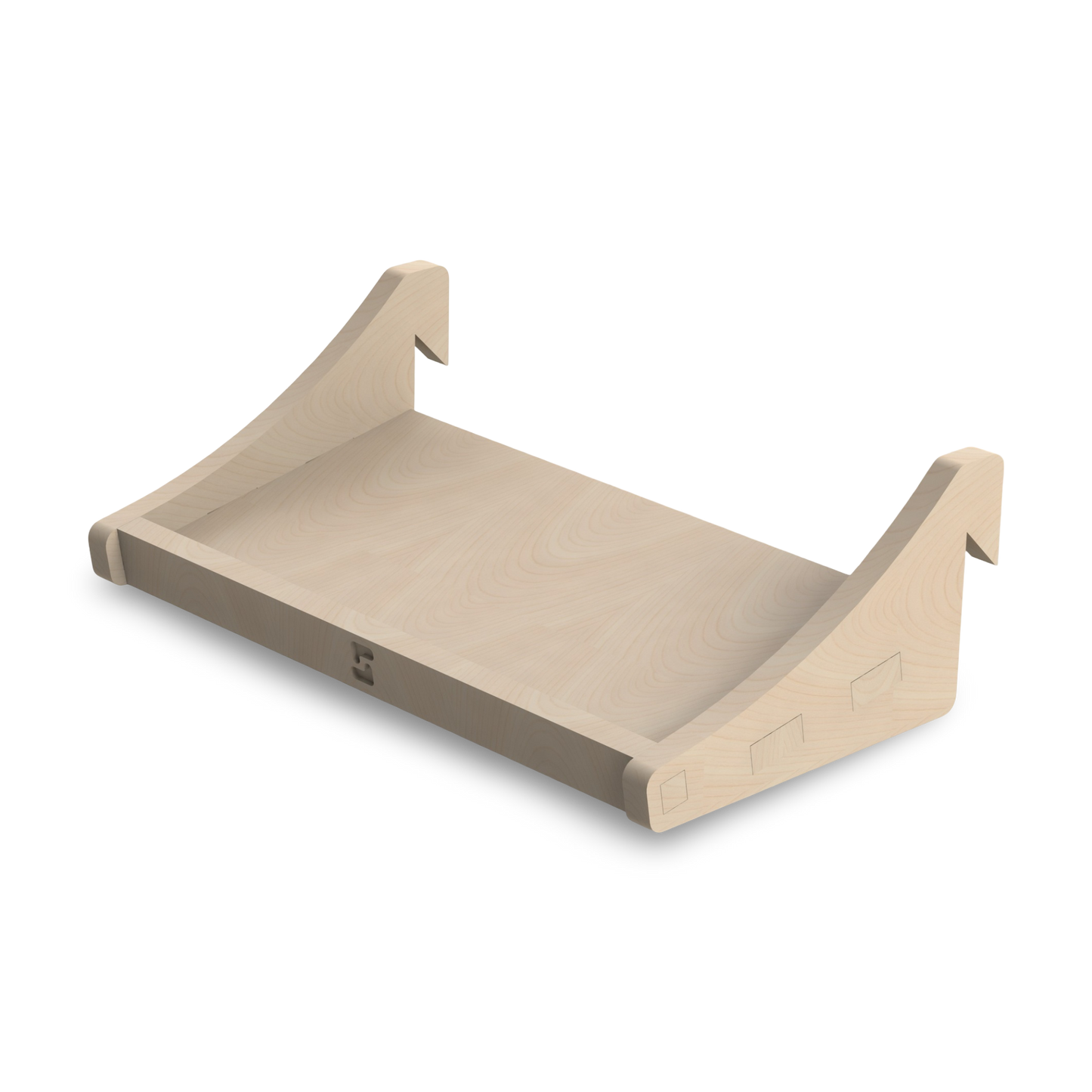 French Cleat Gridfinity 6x3 Halter aus Holz für deine Werkzeuge