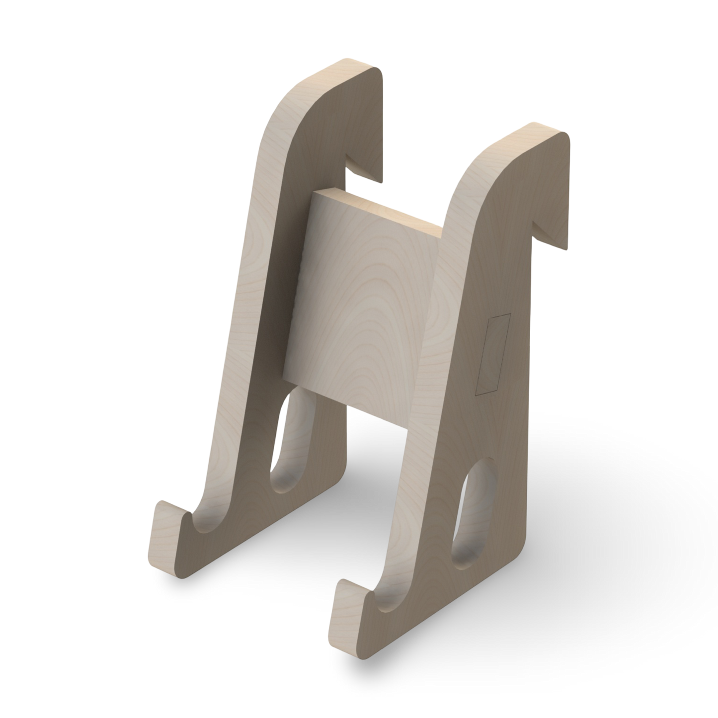 French Cleat Handyhalter aus Holz für deine Werkzeuge