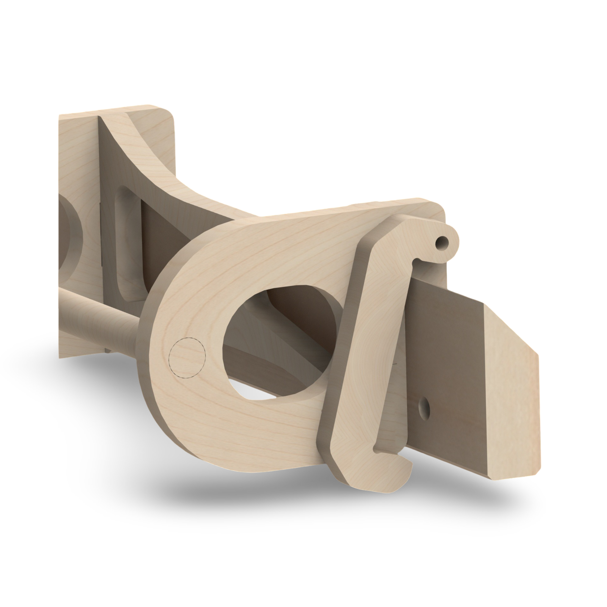 French Cleat Arretierung aus Holz für deine Werkzeuge