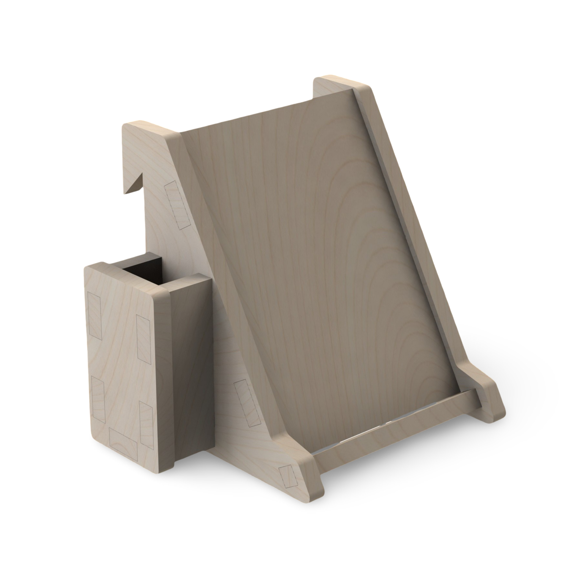French Cleat Blockhalter aus Holz für deine Werkzeuge