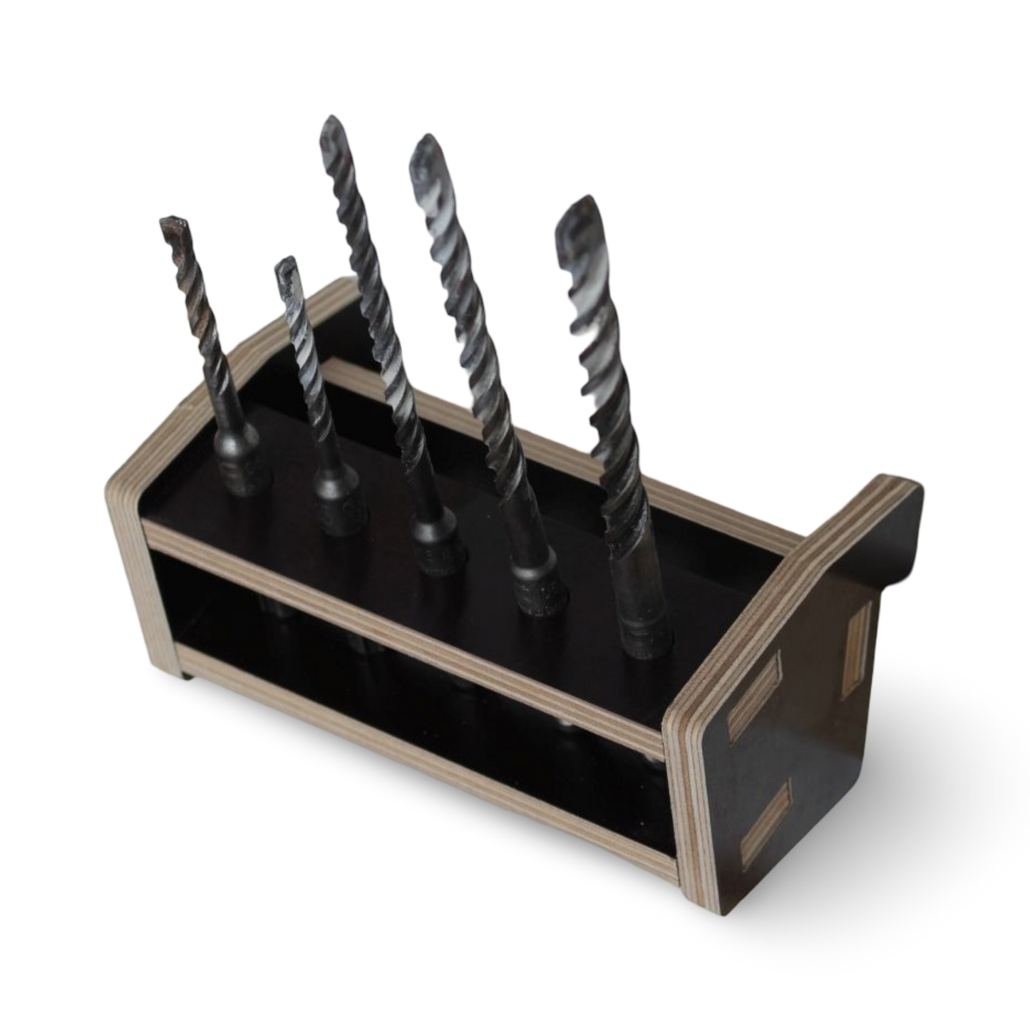 French Cleat Bohrerhalter SDS plus aus Holz für deine Werkzeuge