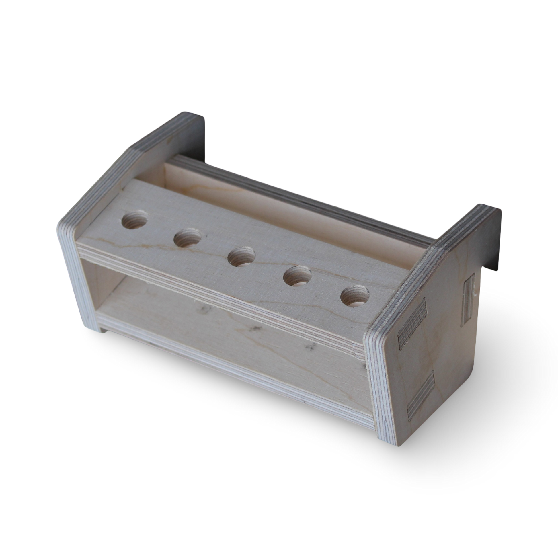 French Cleat Bohrerhalter SDS plus aus Holz für deine Werkzeuge