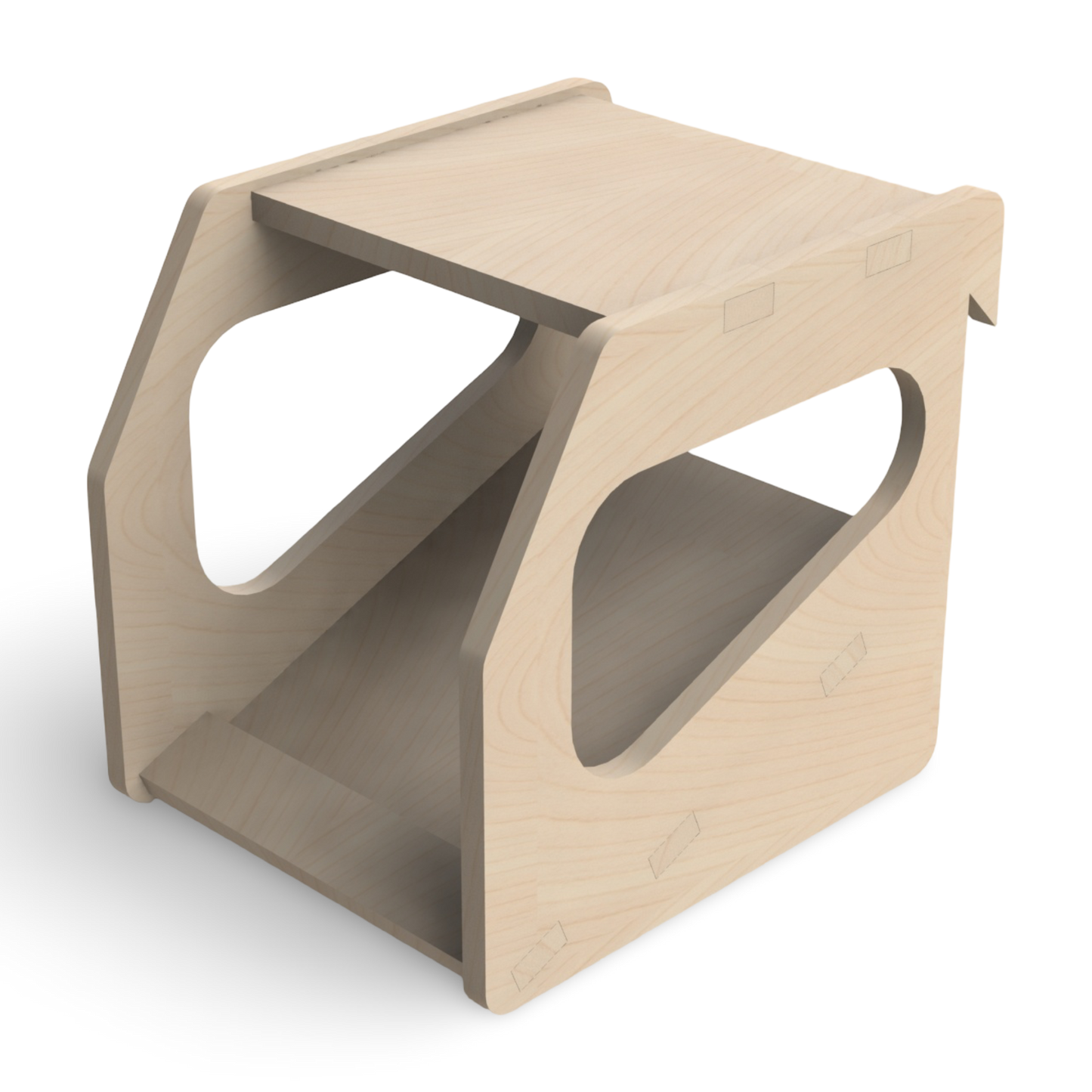 French Cleat Bosch 12V Ladegeräthalter aus Holz für deine Werkzeuge
