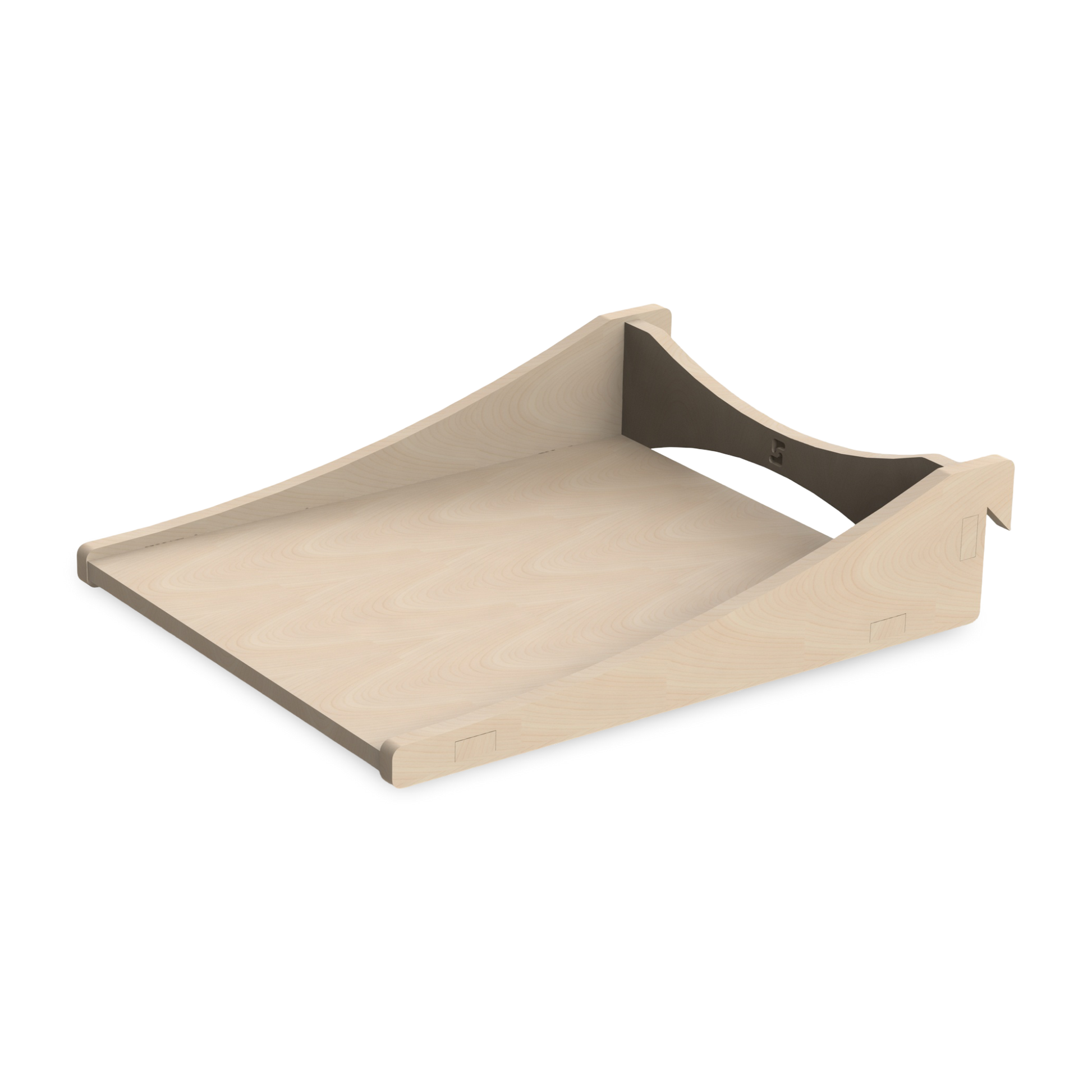 French Cleat DIN A4 Ablage aus Holz für deine Werkzeuge