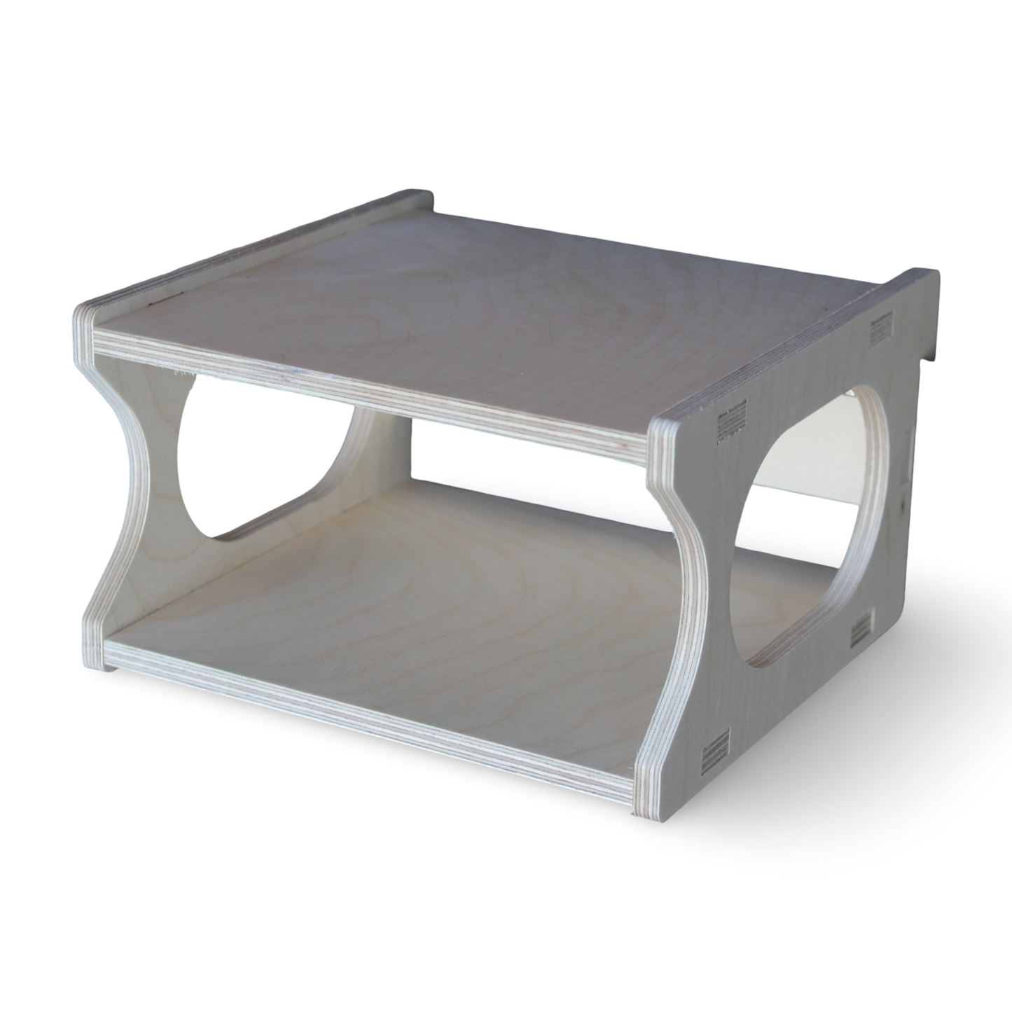 French Cleat Doppelregal aus Holz für deine Werkzeuge