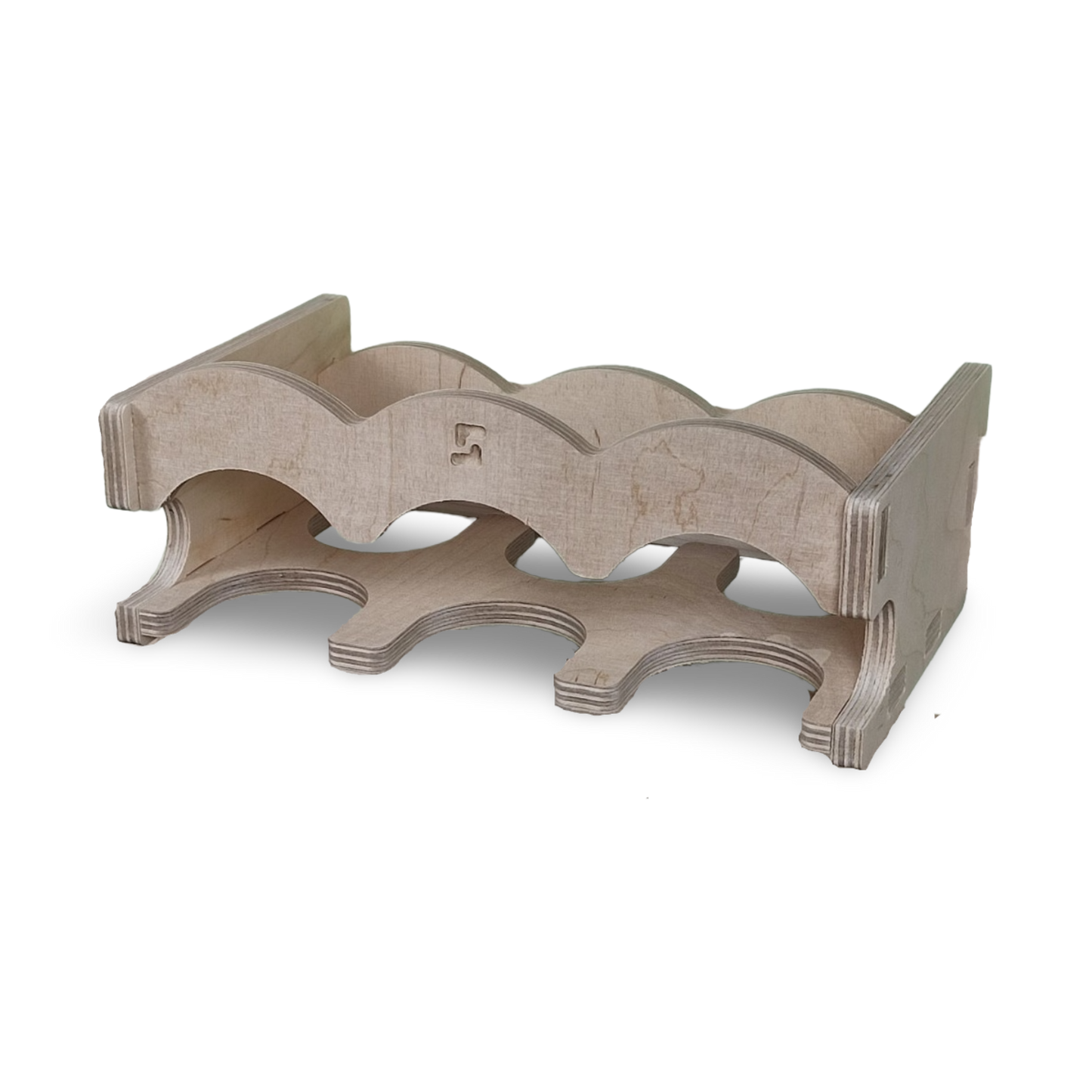 French Cleat Dreifachschleifschwammhalter aus Holz für deine Werkzeuge
