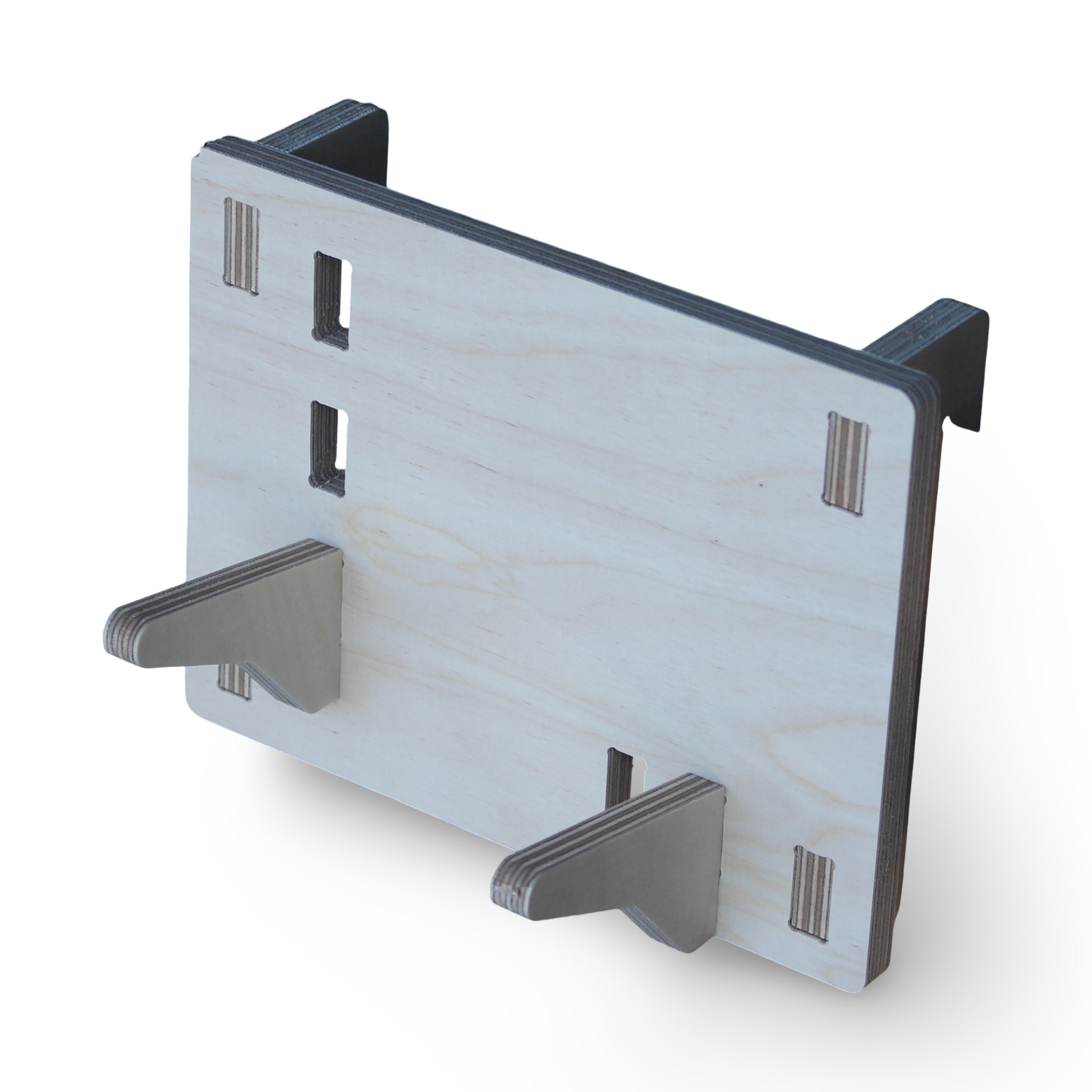 French Cleat Druckluftschlagschrauberhalter aus Holz für deine Werkzeuge