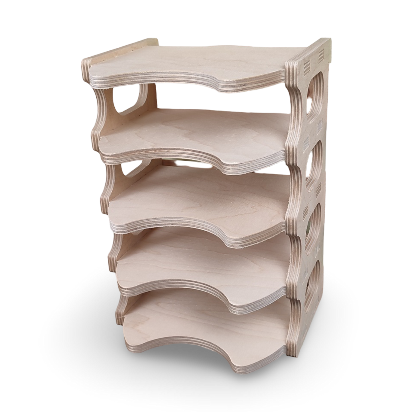 French Cleat Exzenterschleiferhalter aus Holz für deine Werkzeuge