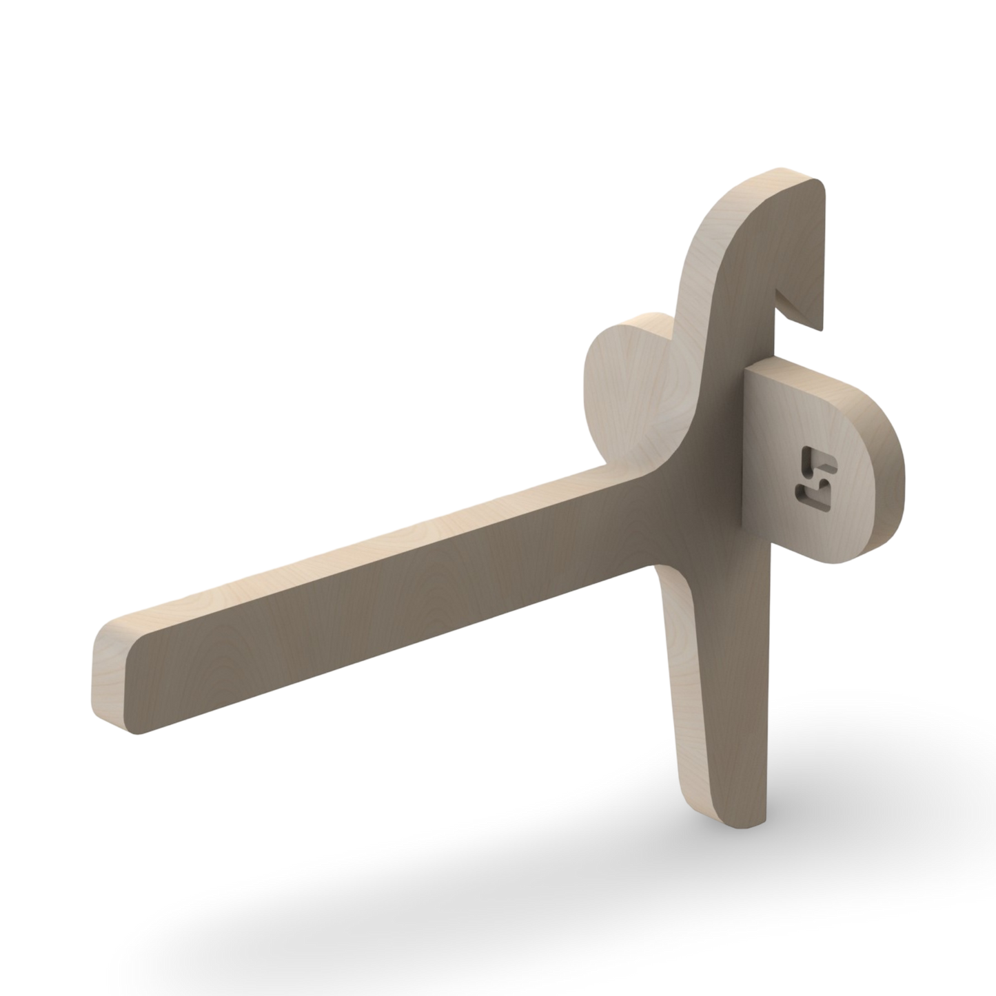 French Cleat Federzwingenhalter aus Holz für deine Werkzeuge