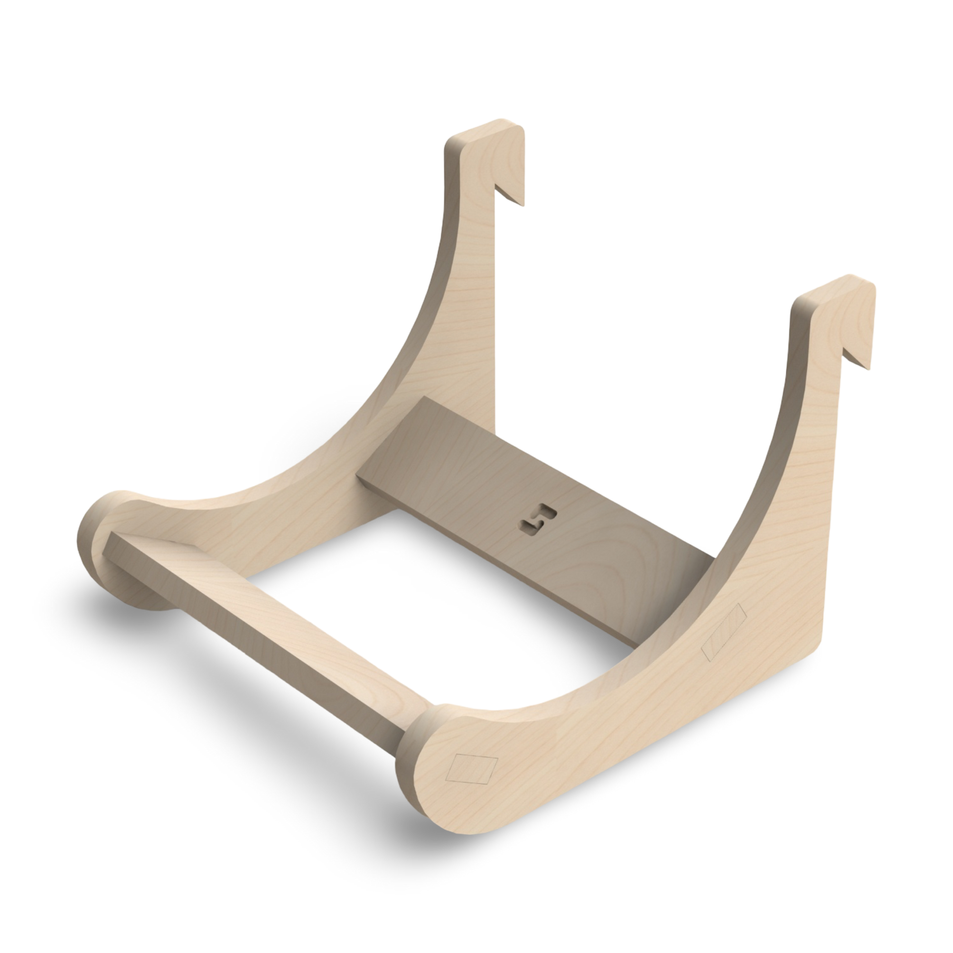 French Cleat Filamentrollenhalter aus Holz für deine Werkzeuge
