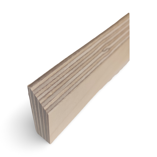 French Cleat Leiste Multiplex 15mm Keilleiste | sortwall