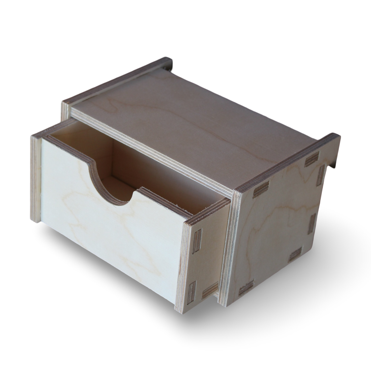 French Cleat Geschlossene Box mit Schublade aus Holz für deine Werkzeugwand