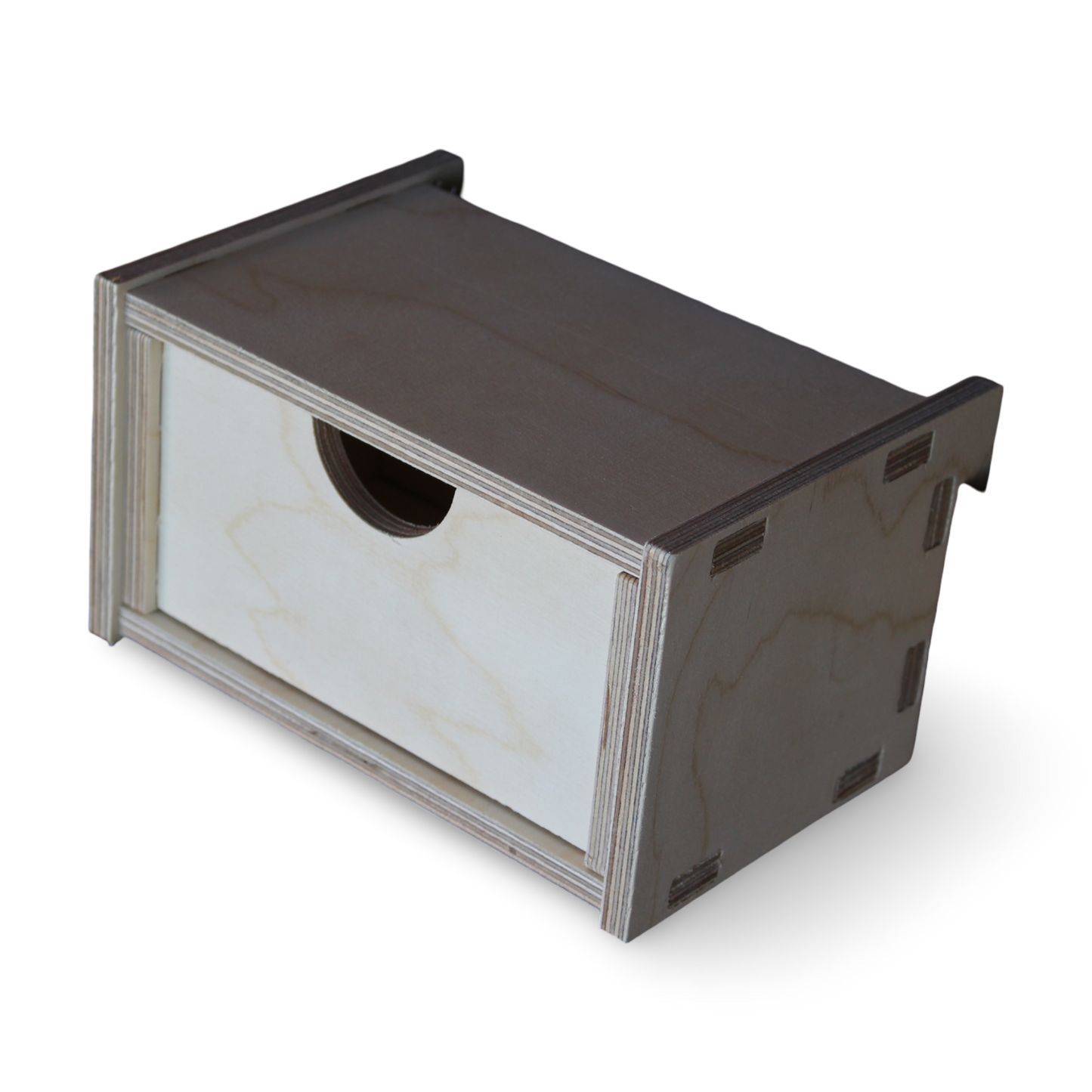 French Cleat Geschlossene Box mit Schublade aus Holz für deine Werkzeugwand