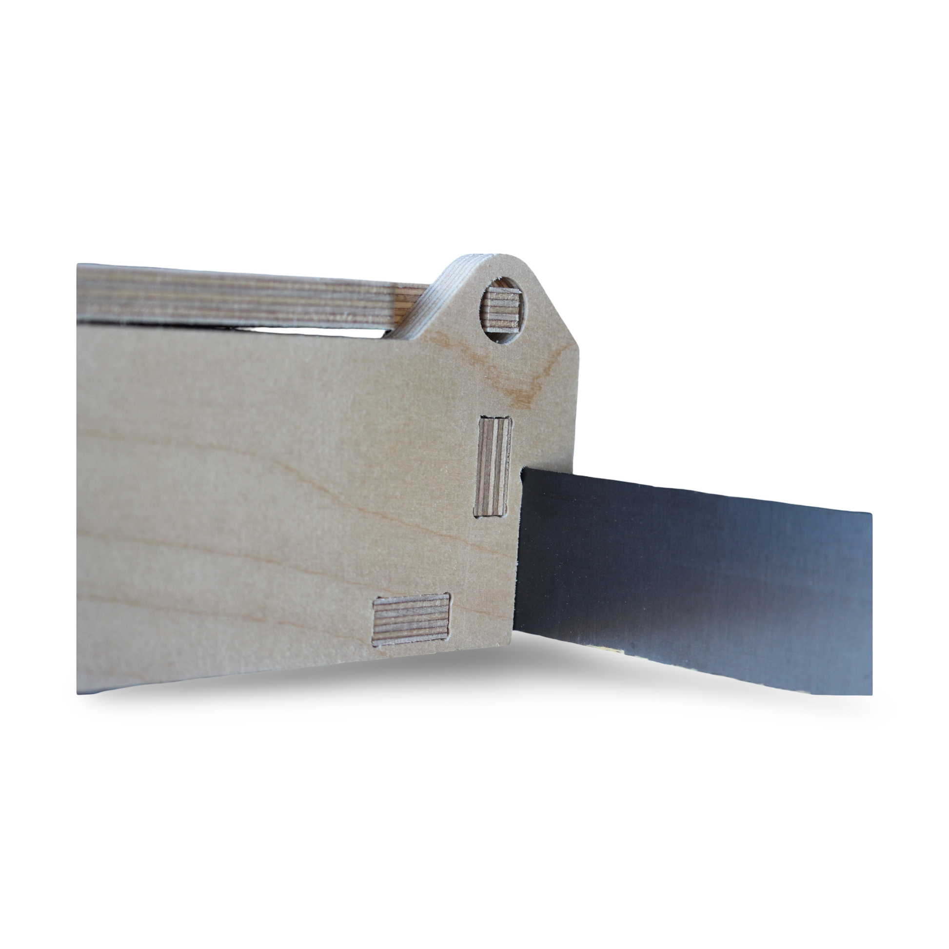 French Cleat Geschlossene flache Box 50x200x150 aus Holz für deine Werkzeugwand