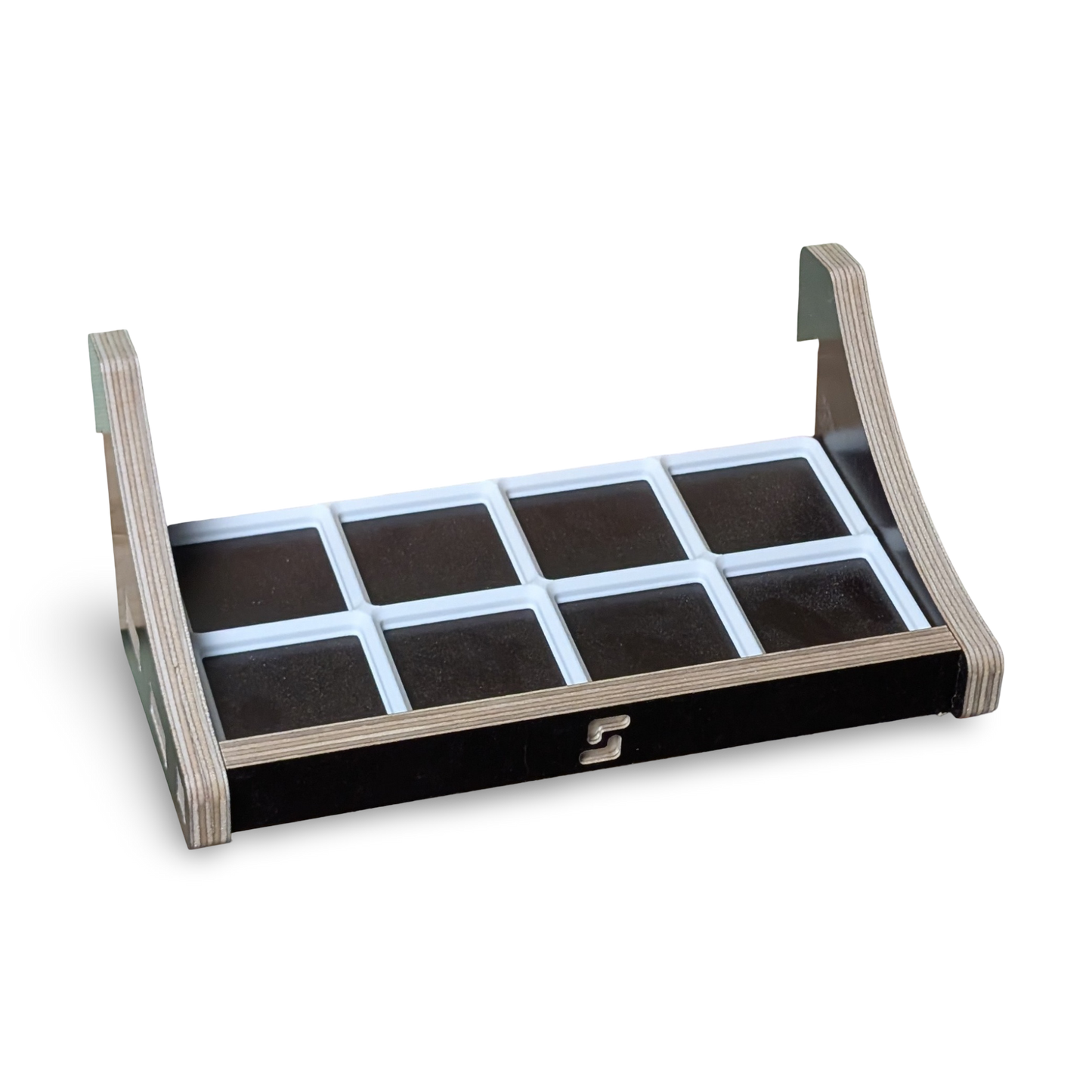 French Cleat Gridfinity 4x2 Halter aus Holz für deine Werkzeuge