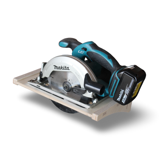 French Cleat Handkreissägen Halter aus Holz für deine Werkzeuge