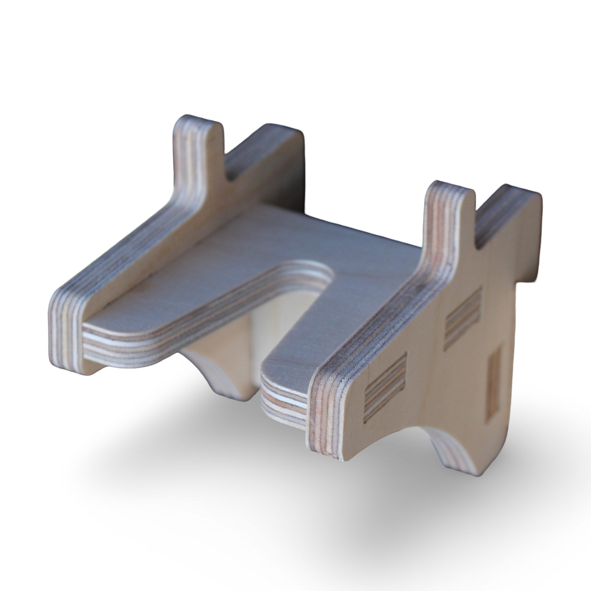 French Cleat Knarrenhalter 1/2 Zoll aus Holz für deine Werkzeuge