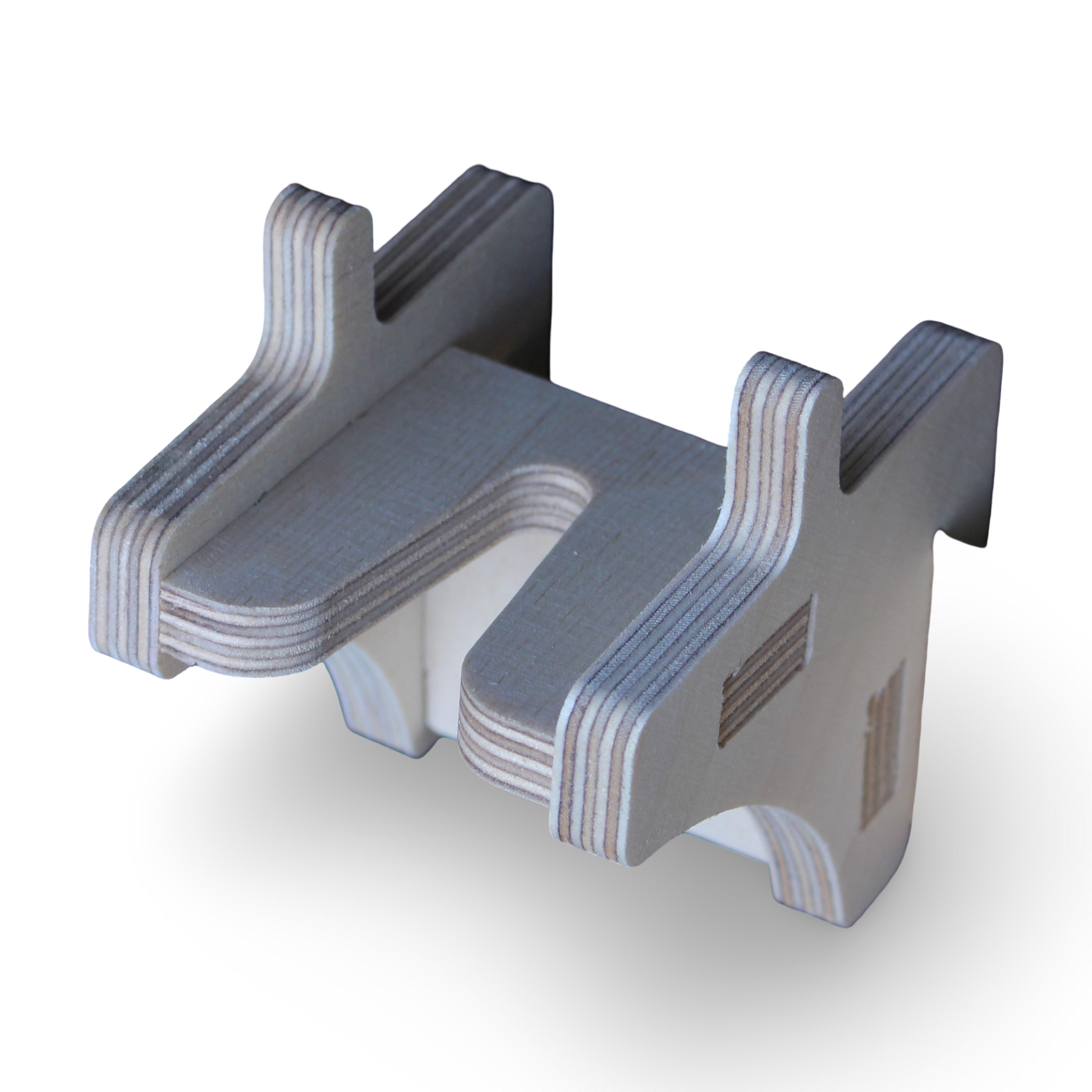 French Cleat Knarrenhalter 1/4 Zoll aus Holz für deine Werkzeuge