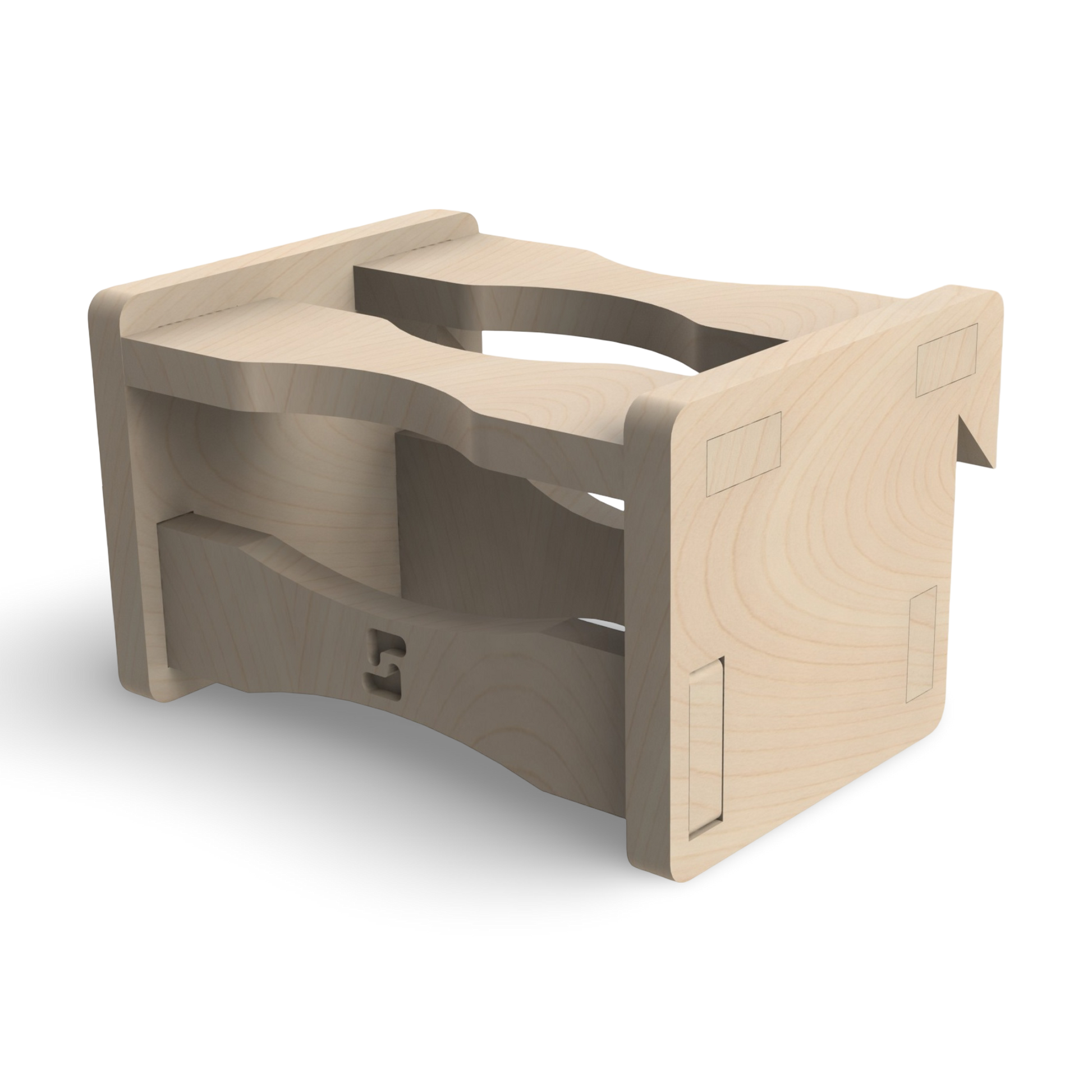 French Cleat Ladegeräthalter Bosch 12V GAL 12V-40 aus Holz für deine Werkzeuge