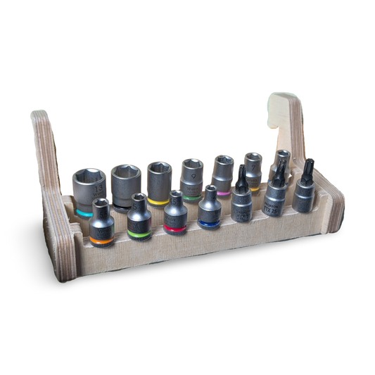 French Cleat Nusshalter 1/4 Zoll aus Holz für deine Werkzeuge