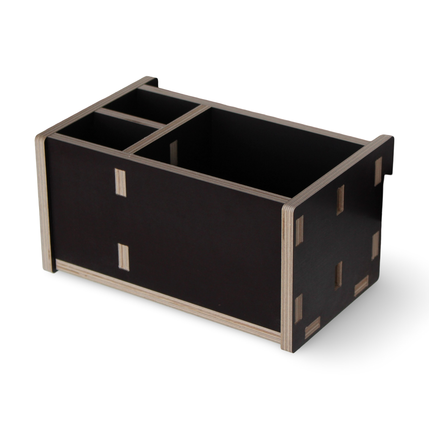 French Cleat Offene Box mit Fächern 100x200x100 aus Holz für deine Werkzeugwand