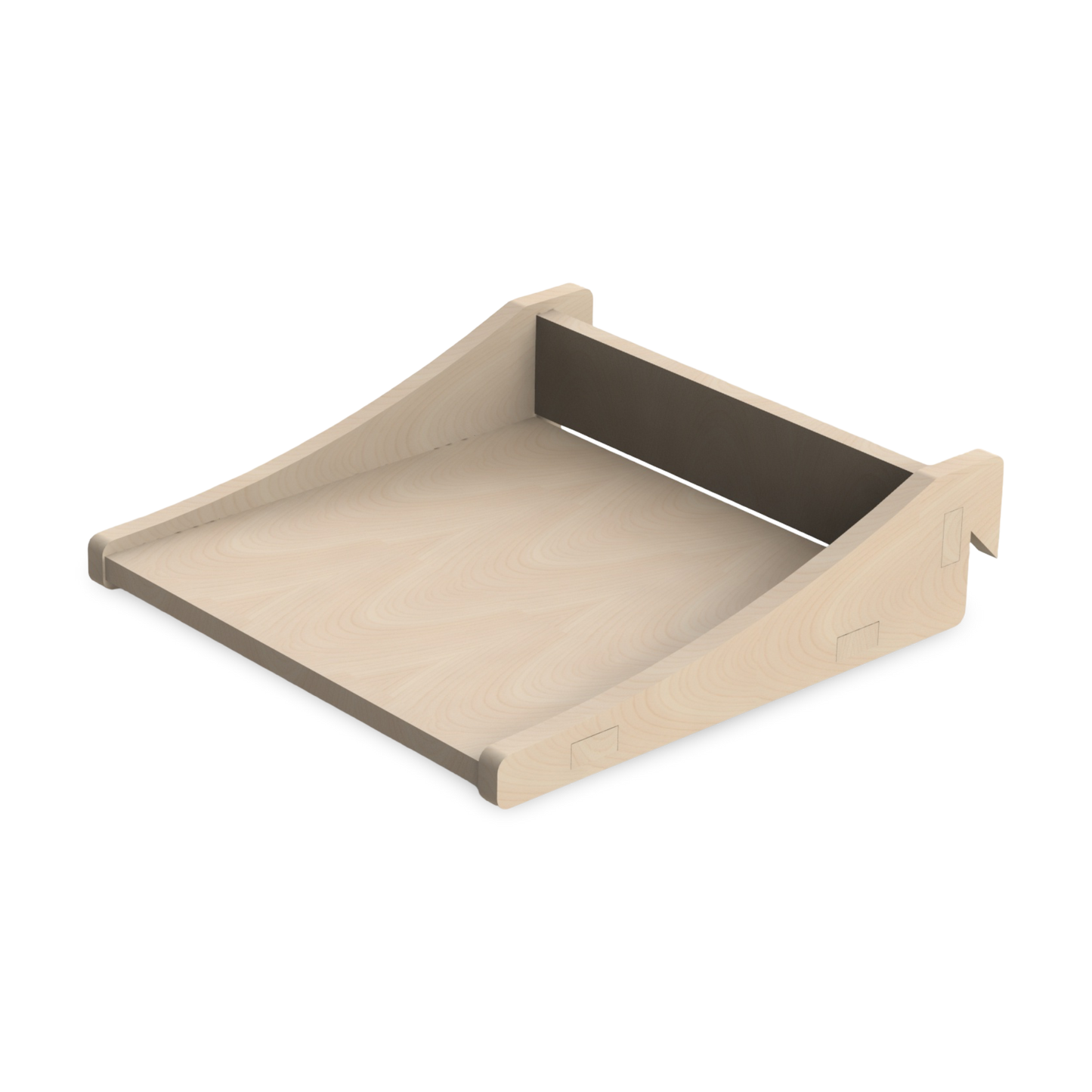 French Cleat Regal aus Holz für deine Werkzeuge
