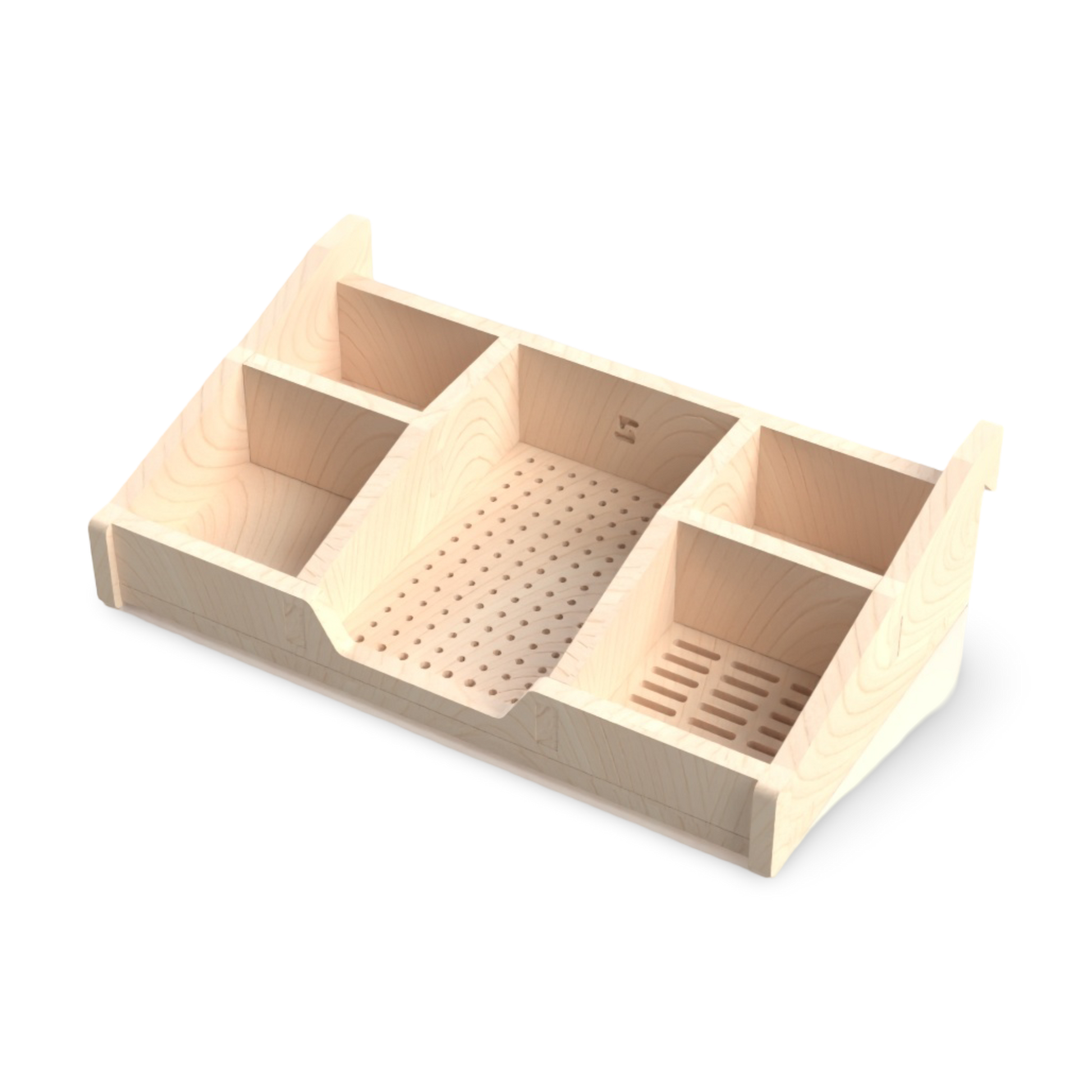 French Cleat Rotationszubehörhalter aus Holz für deine Werkzeuge