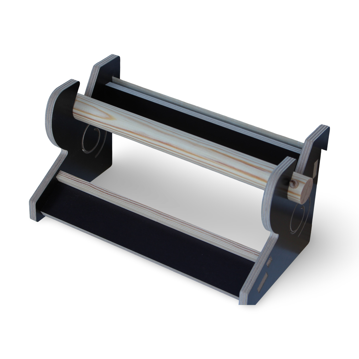 French Cleat Schleifpapierrollenhalter aus Holz für deine Werkzeuge