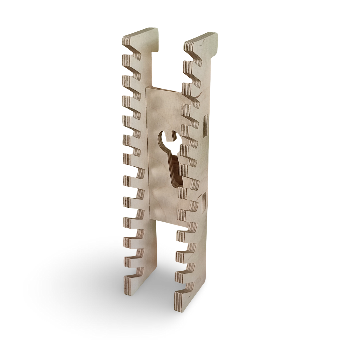 French Cleat Schraubenschüsselhalter aus Holz für deine Werkzeuge