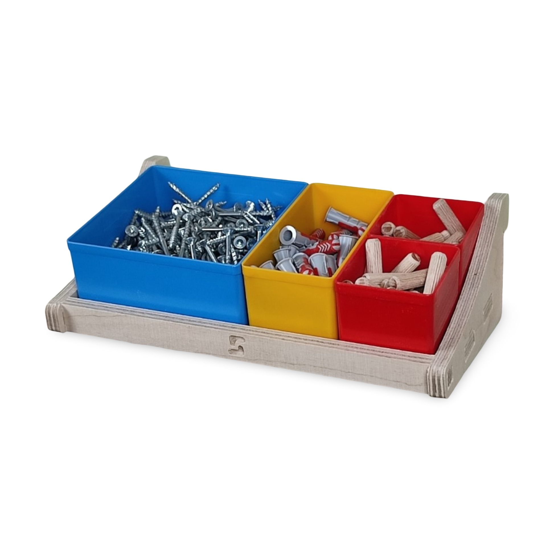 French Cleat Sortimentboxenhalter
