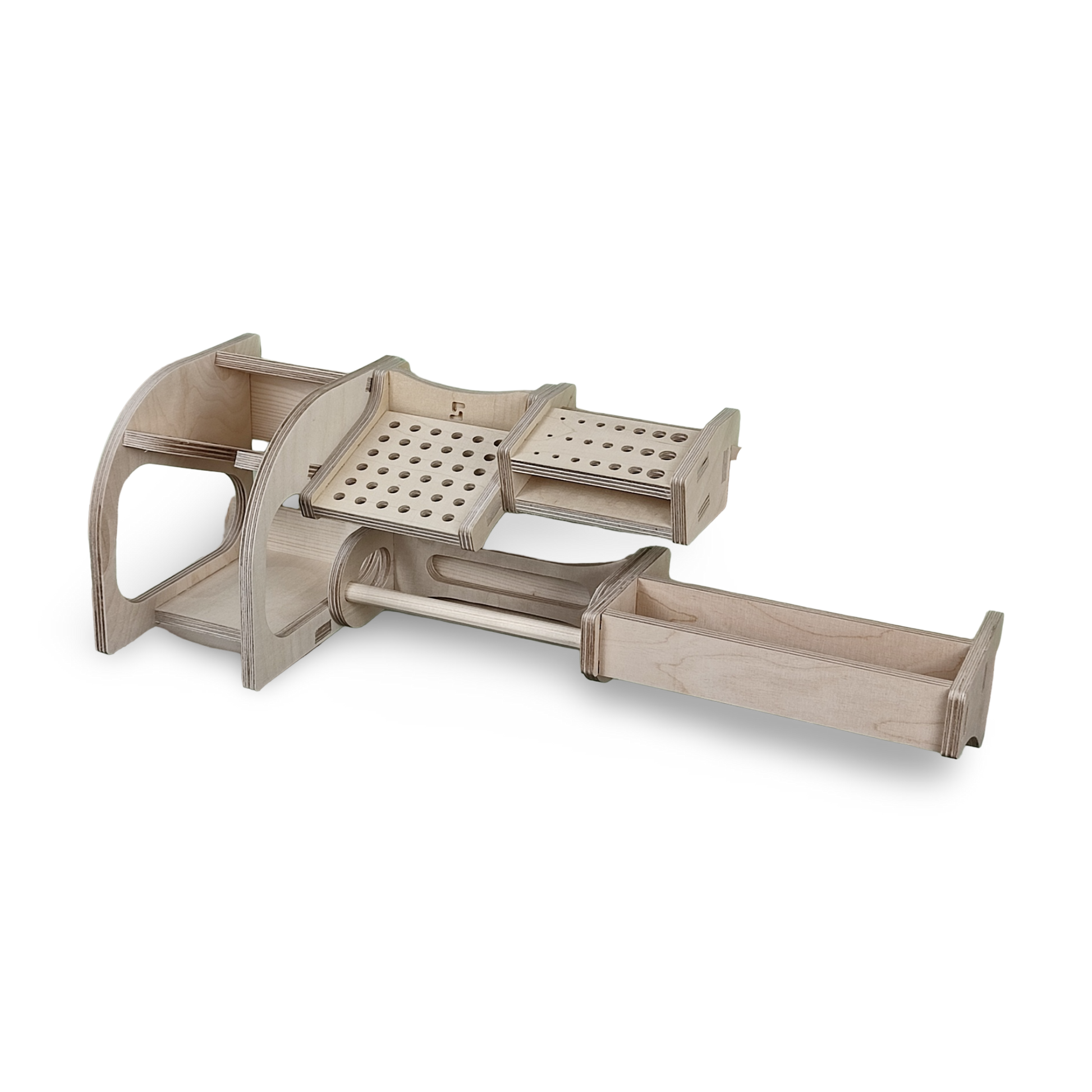 French Cleat Starterkit 2 aus Holz für deine Werkzeugwand