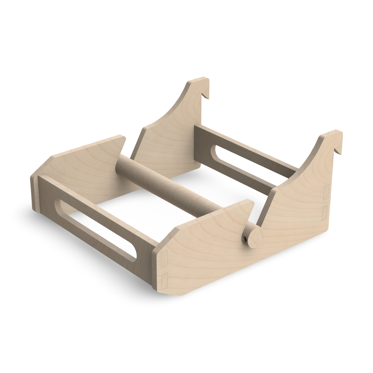French Cleat Werkstattrollenhalter aus Holz für deine Werkzeuge
