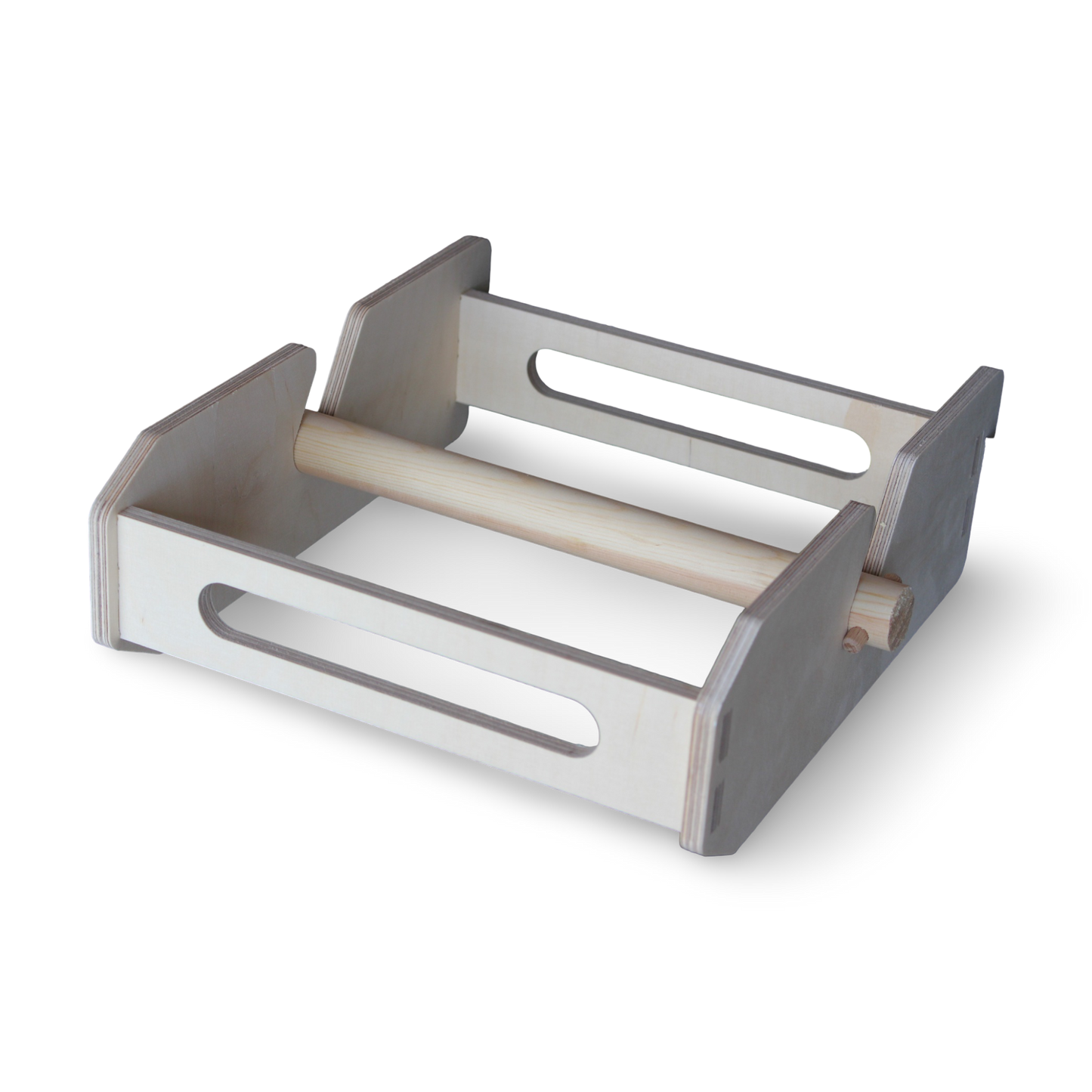 French Cleat Werkstattrollenhalter aus Holz für deine Werkzeuge