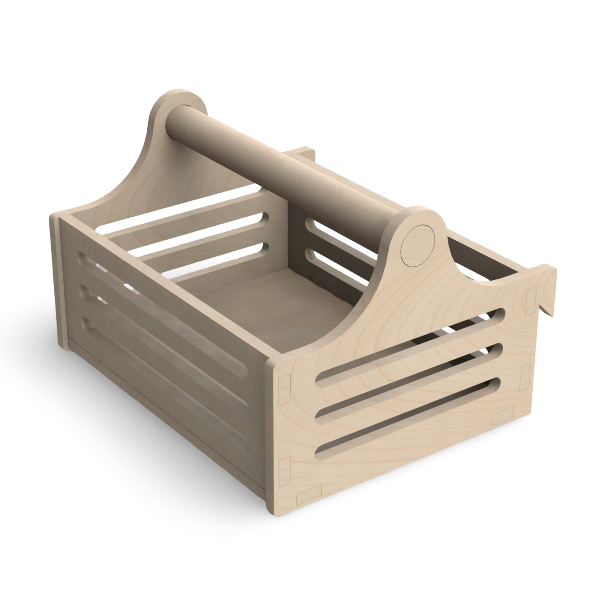 French Cleat Werkzeugbox aus Holz für deine Werkzeugwand