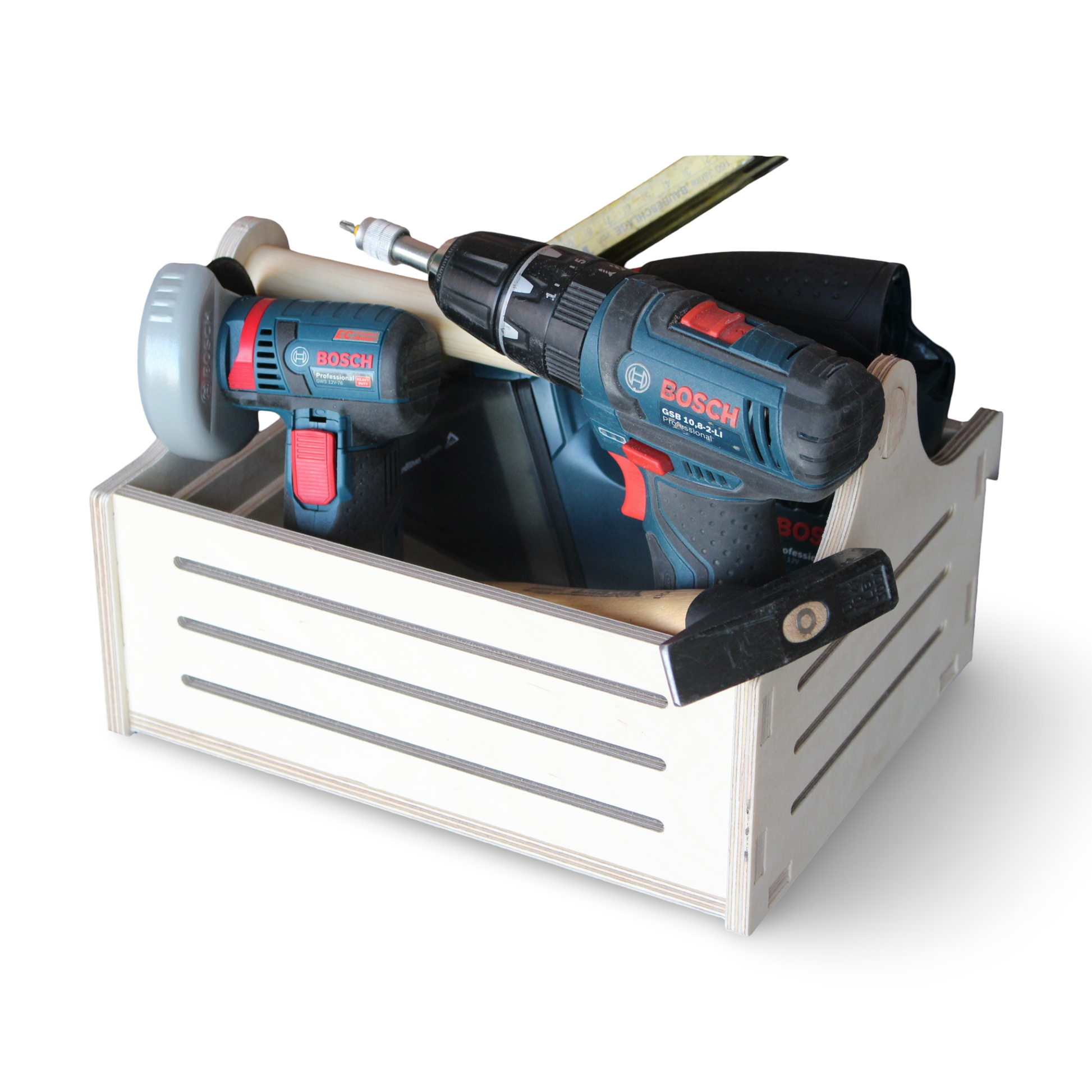 French Cleat Werkzeugbox aus Holz für deine Werkzeugwand
