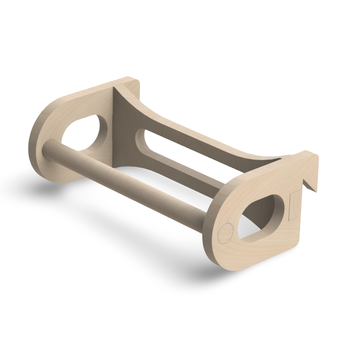 French Cleat Zangenhalter aus Holz für deine Werkzeuge