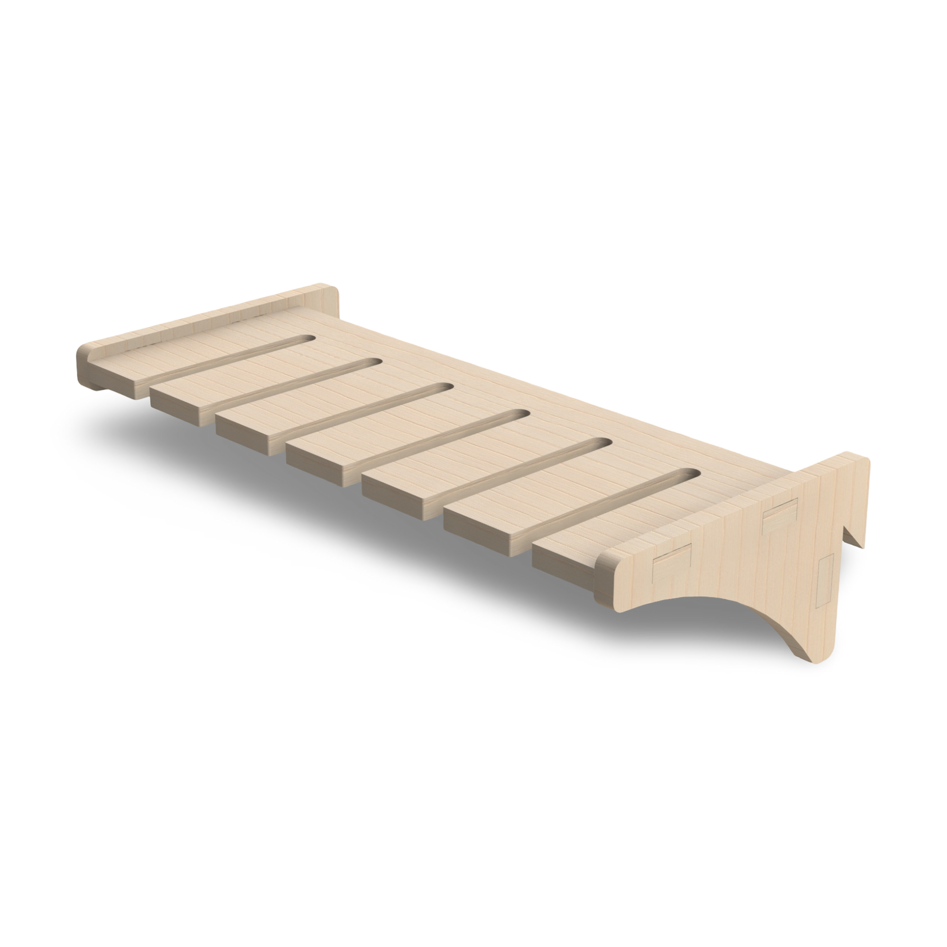 French Cleat Zwingenhalter aus Holz für deine Werkzeuge