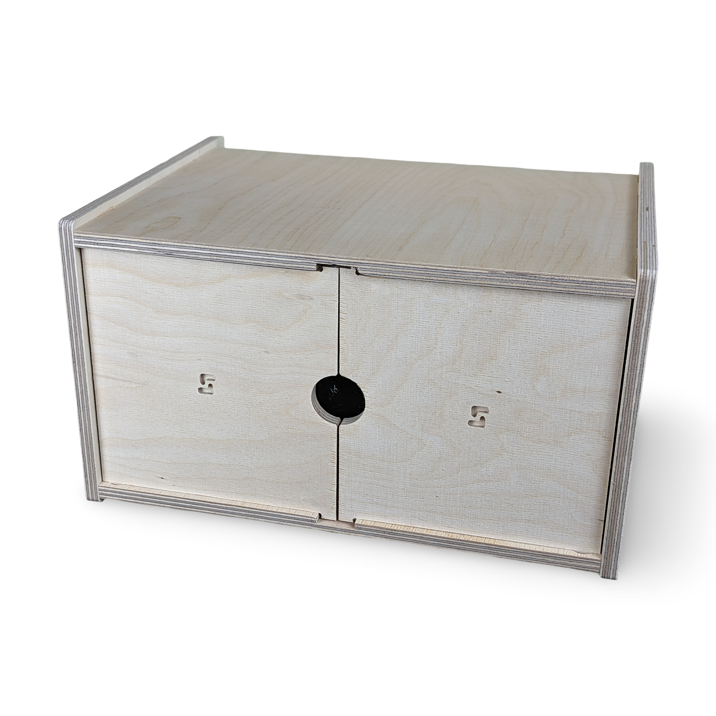 French Cleat großer Schrank aus Holz für deine Werkzeugwand