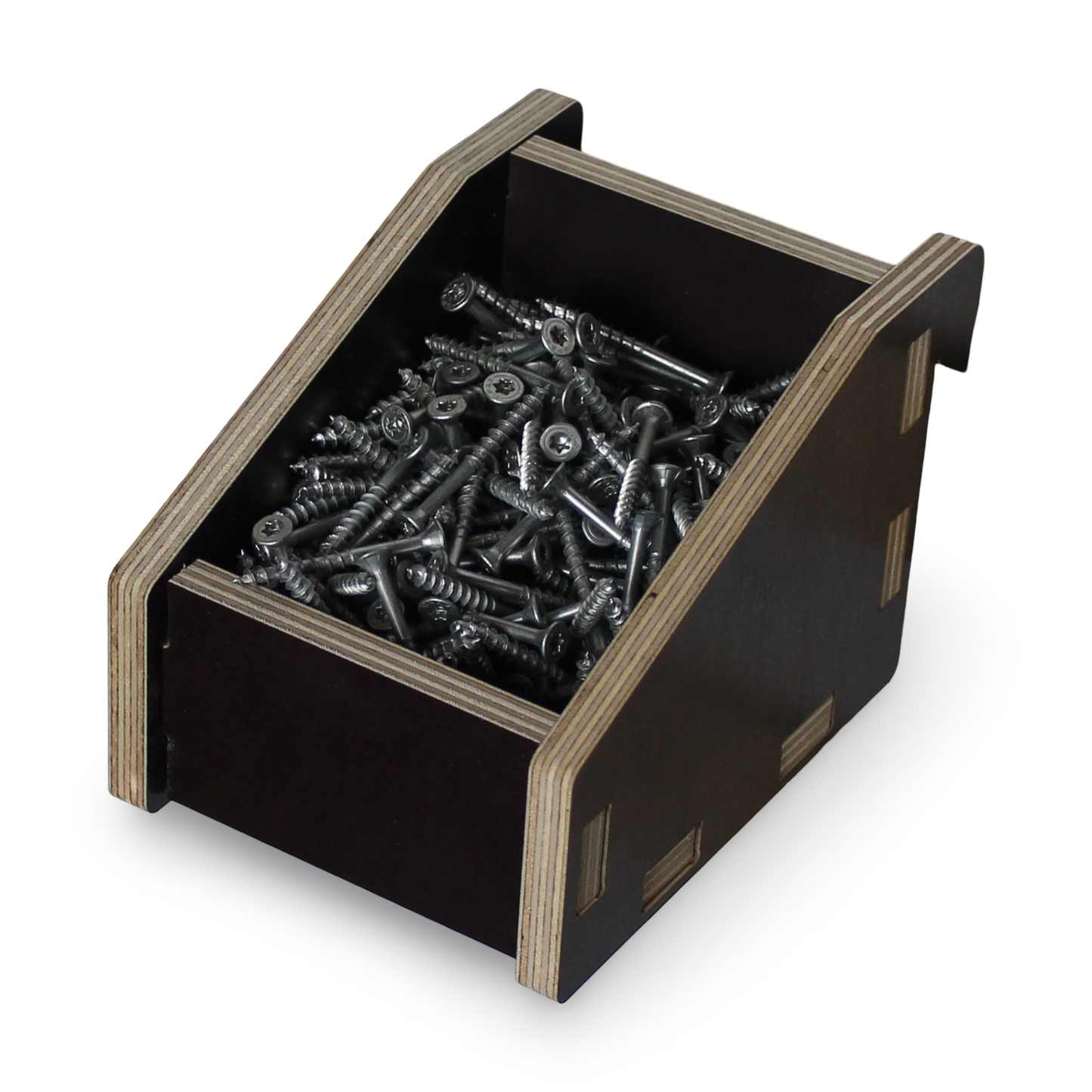 French Cleat kleine Sichtlagerbox aus Holz für deine Werkzeugwand