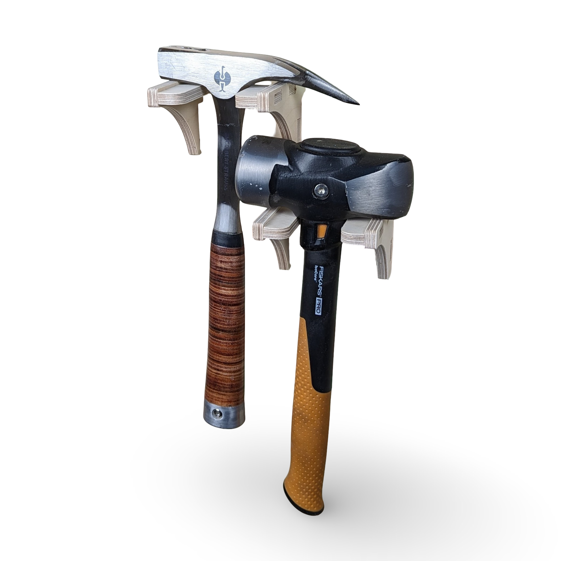 French Cleat kleiner Hammerhalter aus Holz für deine Werkzeuge