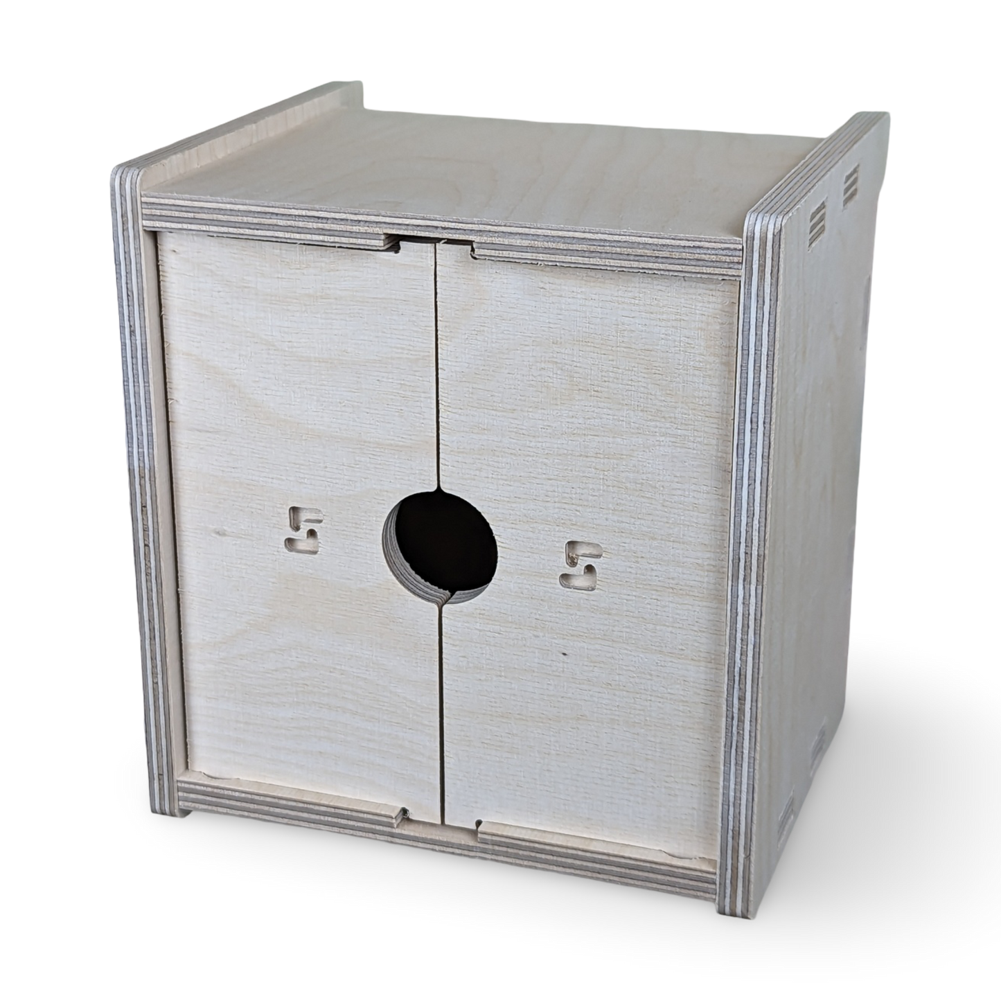 French Cleat kompakter Schrank aus Holz für deine Werkzeugwand