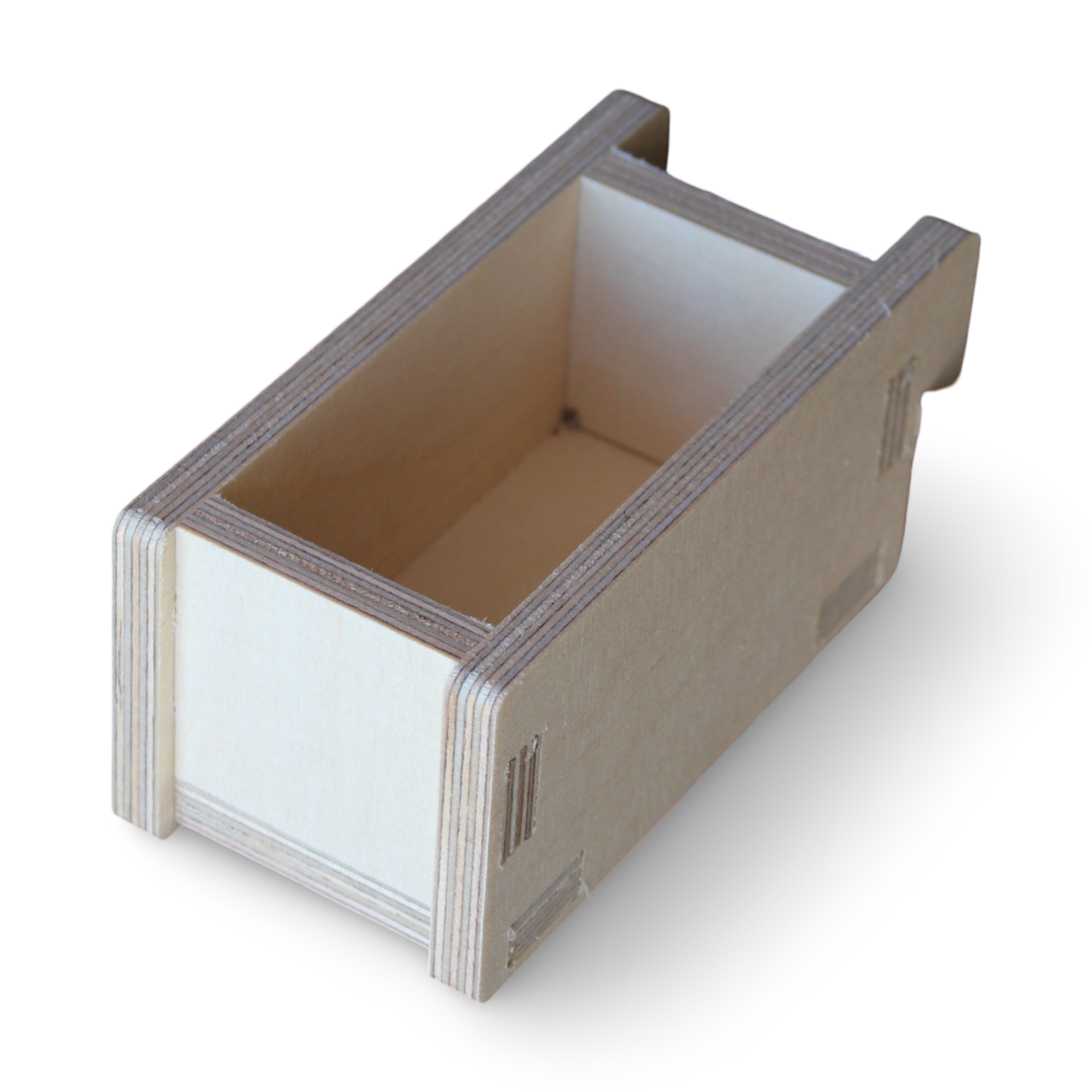 French Cleat lange mini Box aus Holz für deine Werkzeugwand