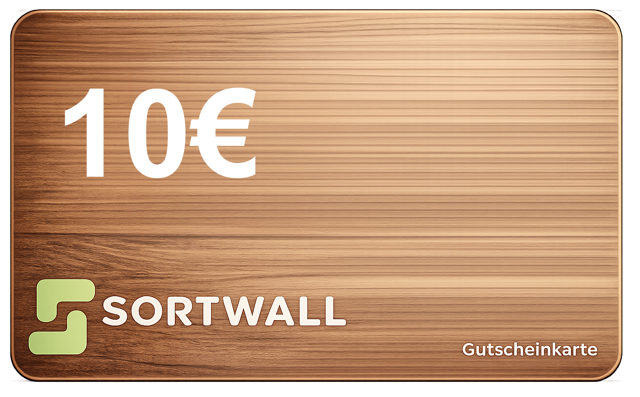 sortwall Gutschein – Geschenkgutschein für French Cleat Zubehör