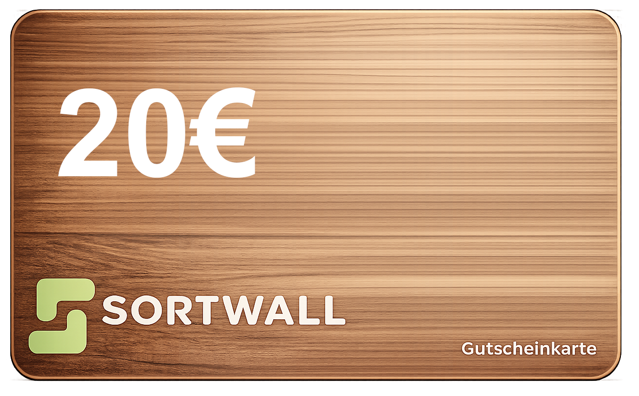 sortwall Gutschein – Geschenkgutschein für French Cleat Zubehör