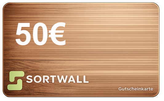 sortwall Gutschein – Geschenkgutschein für French Cleat Zubehör